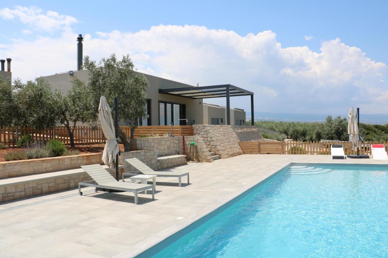 Villa The Olive Hill Ássos Exterior foto
