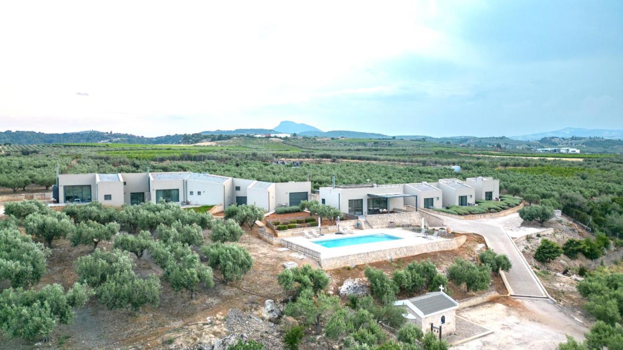 Villa The Olive Hill Ássos Exterior foto