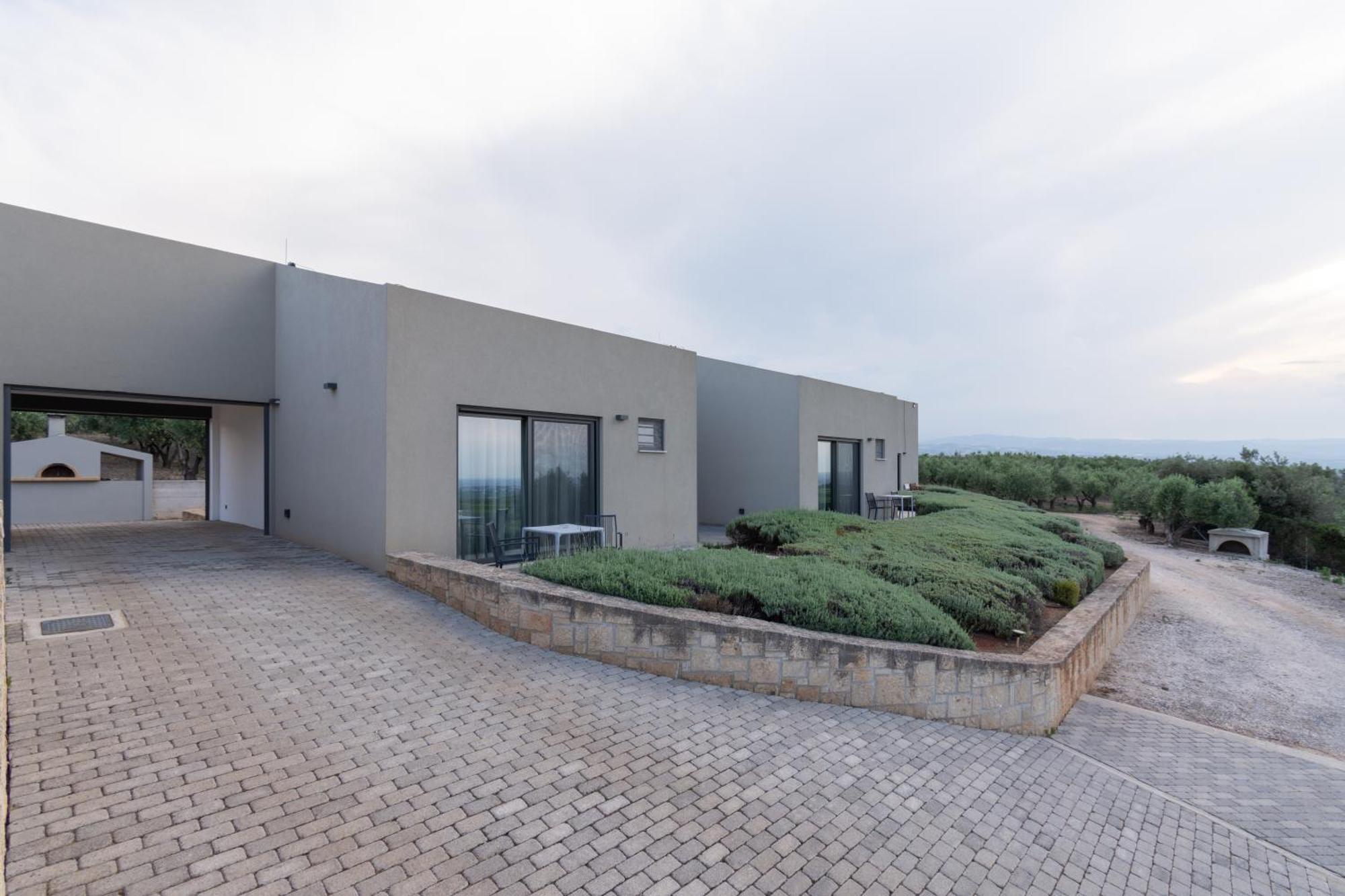 Villa The Olive Hill Ássos Exterior foto
