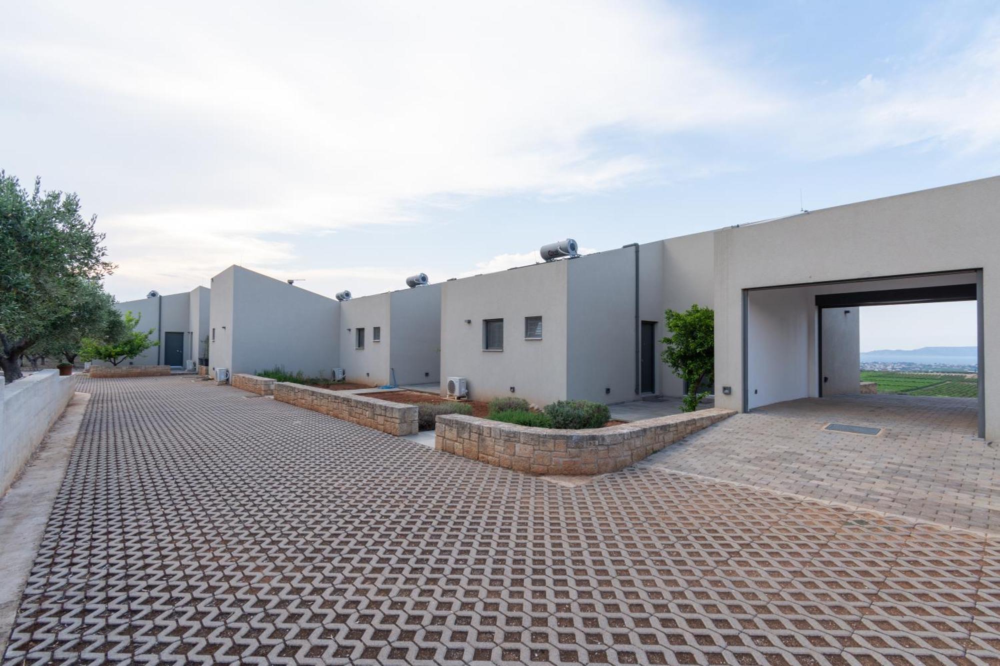 Villa The Olive Hill Ássos Exterior foto