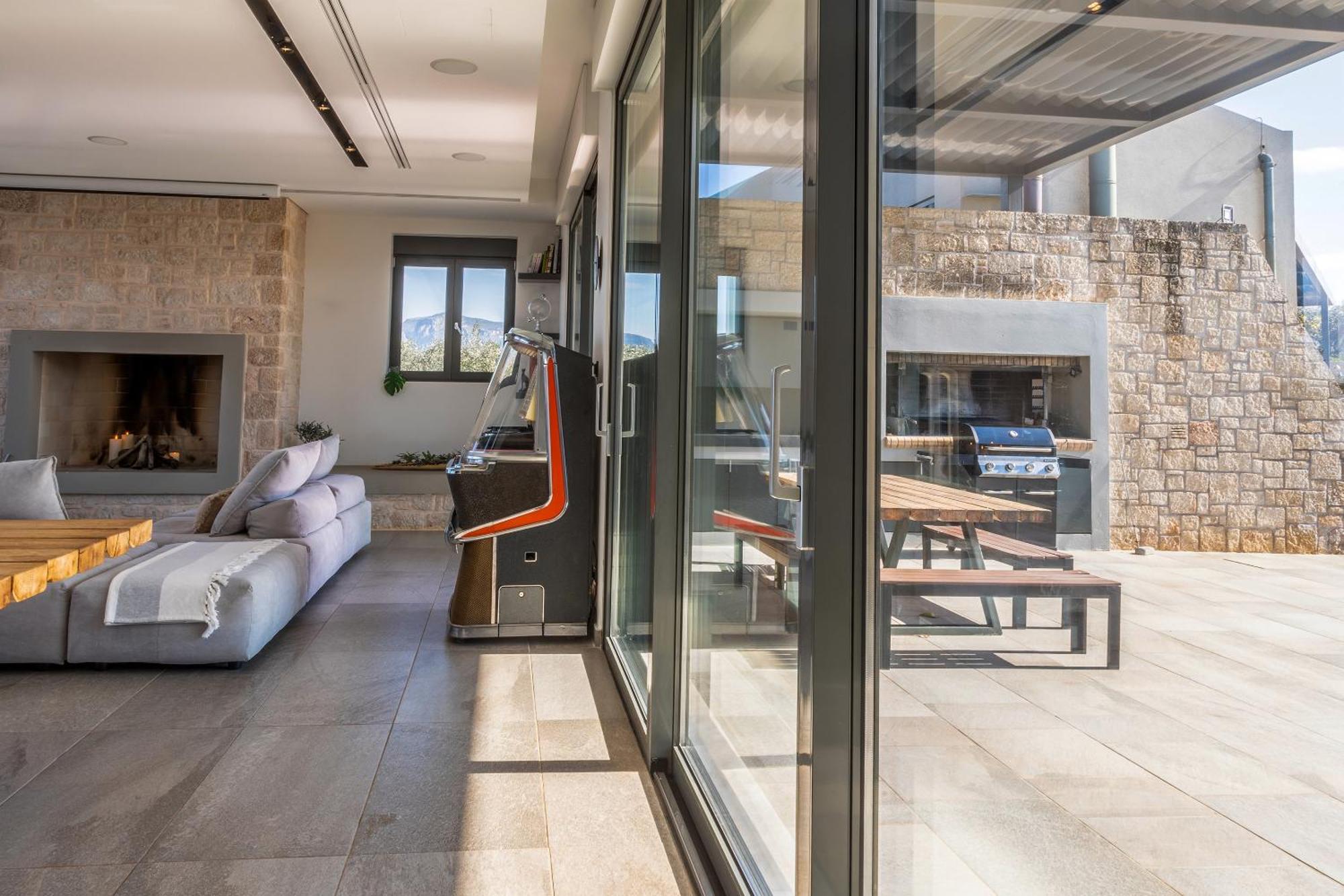 Villa The Olive Hill Ássos Exterior foto